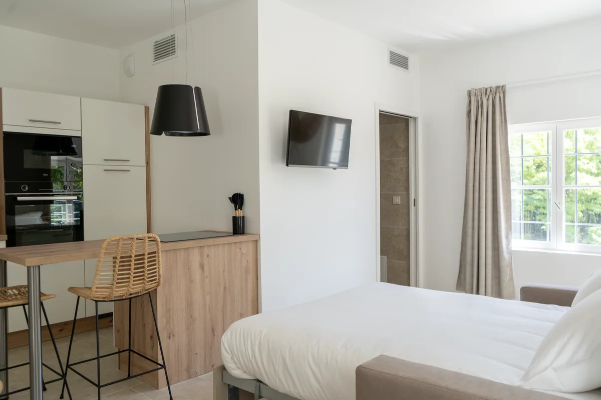Studio - Double bed unfolded